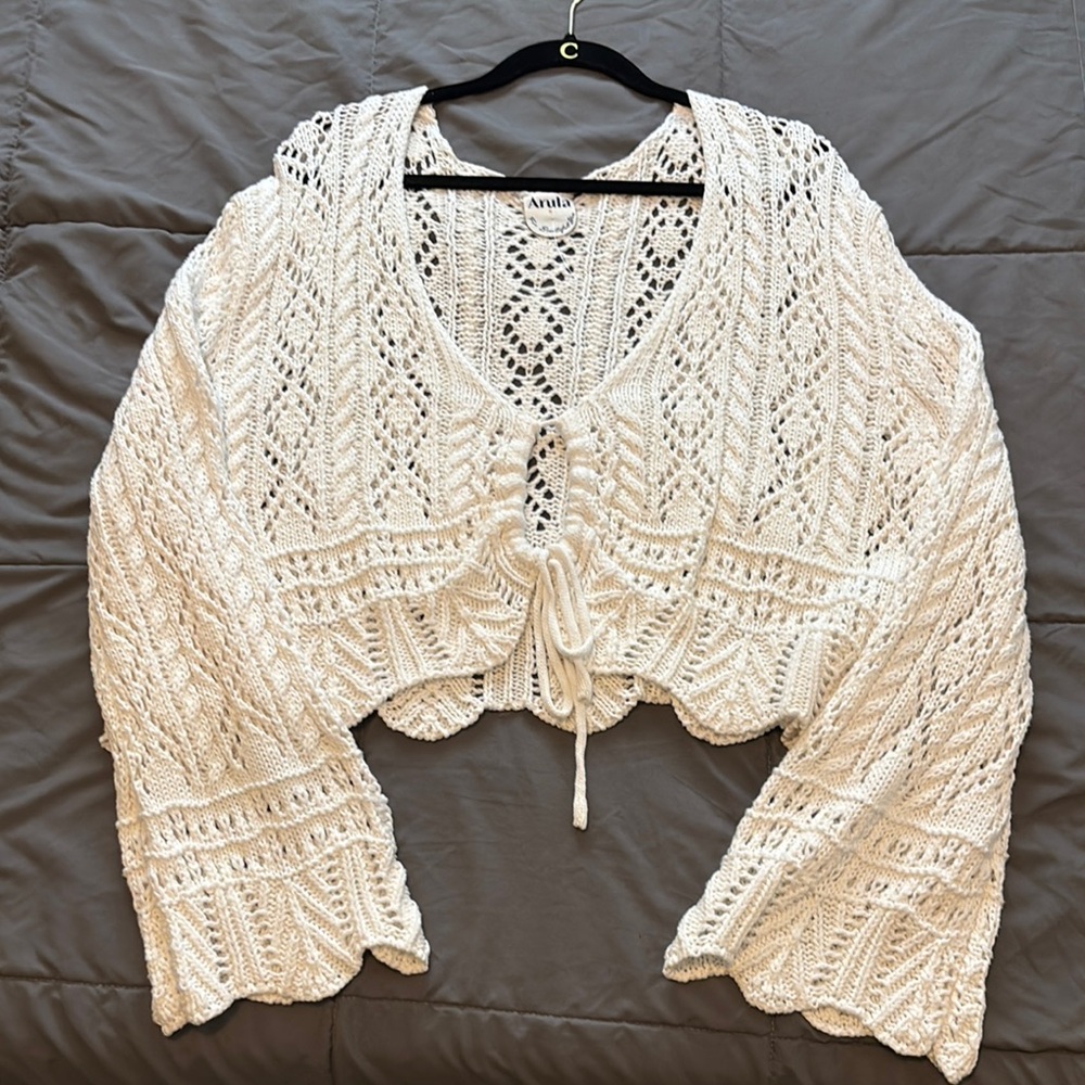 White Arula sweater